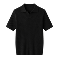Onyx Ribbed Polo