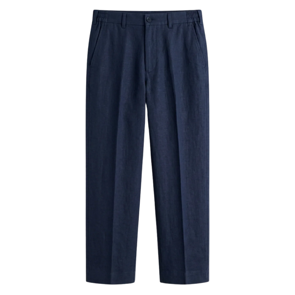 Indigo Wide Leg Trousers