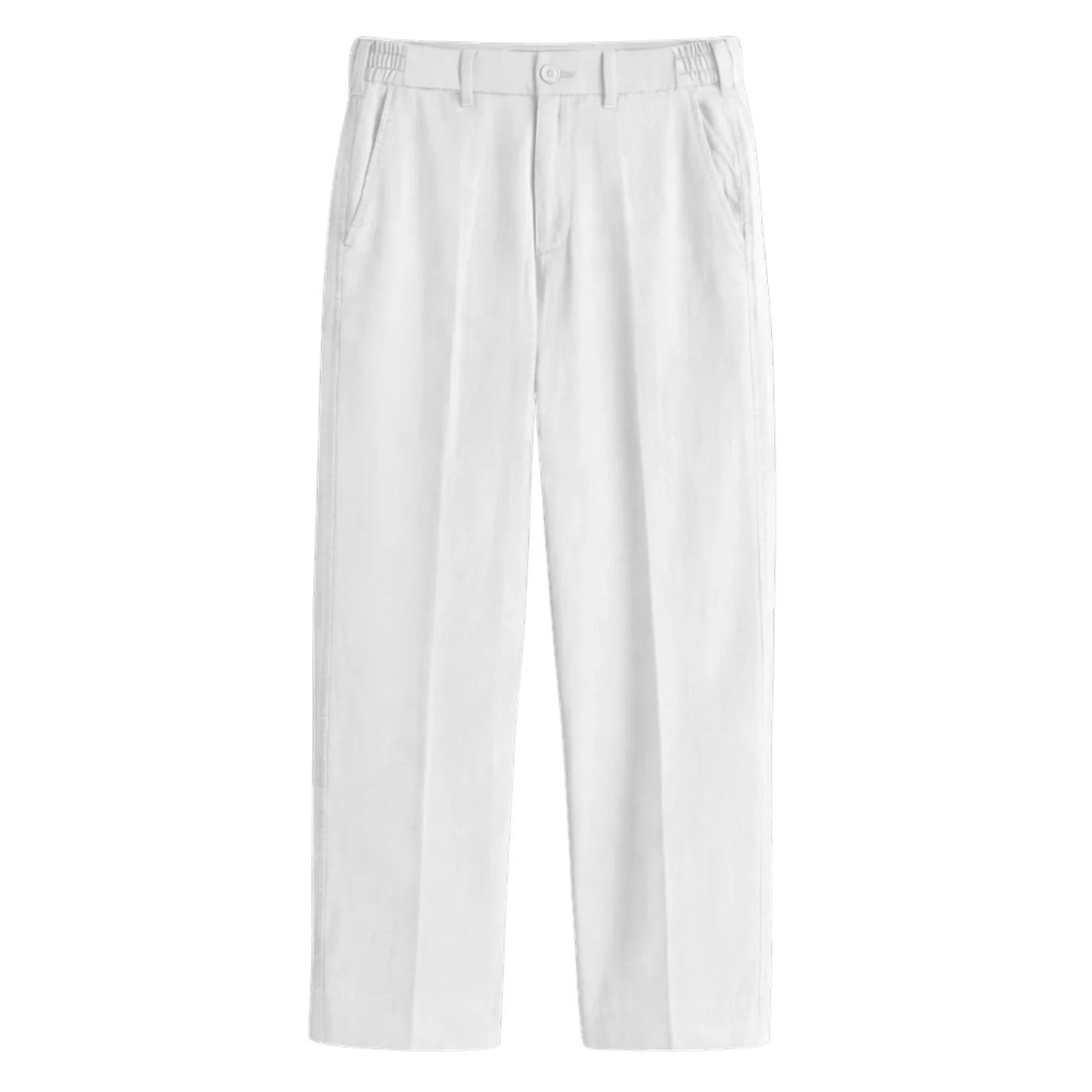 Ivory Wide Leg Trousers